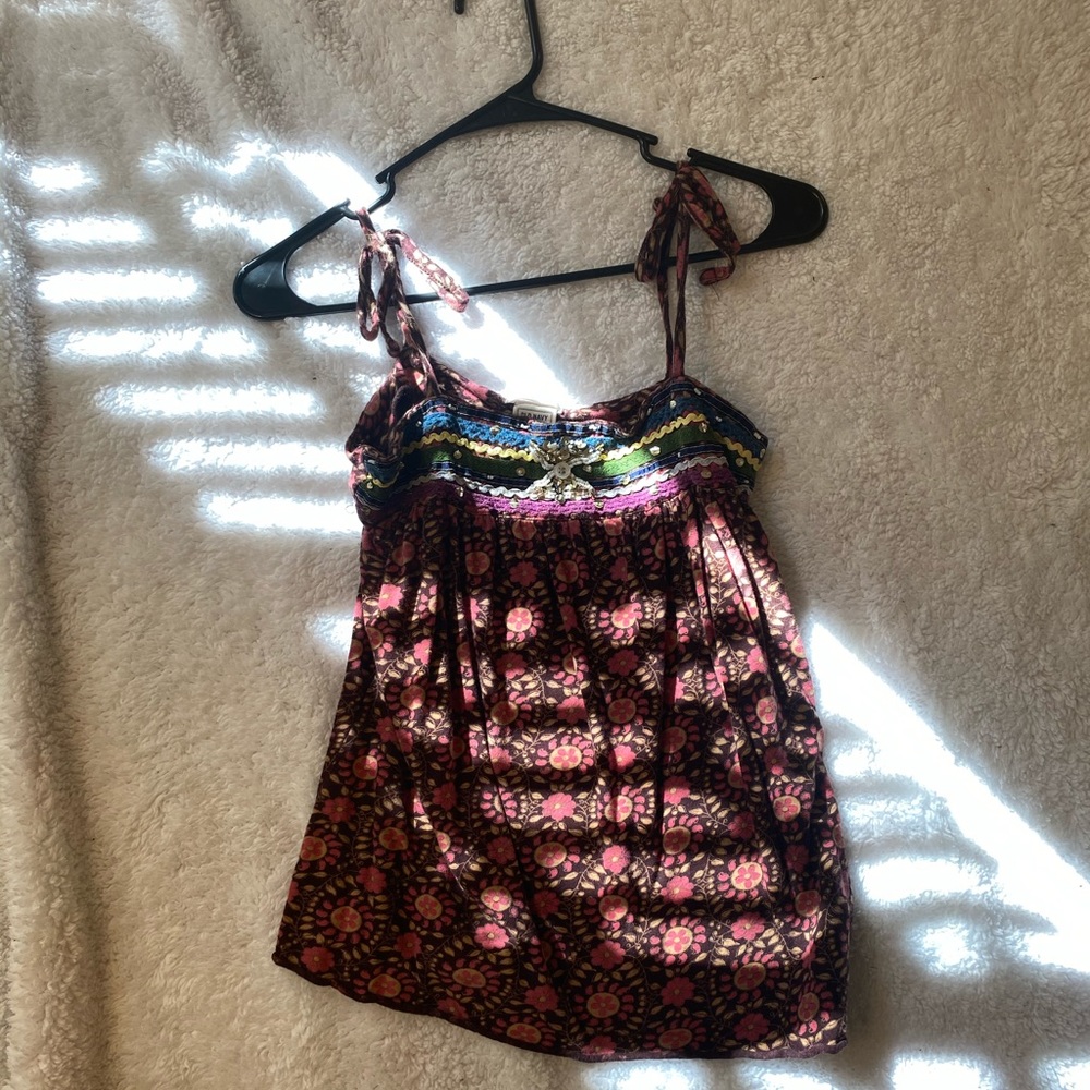 Old navy perfect fit sparkly tank top